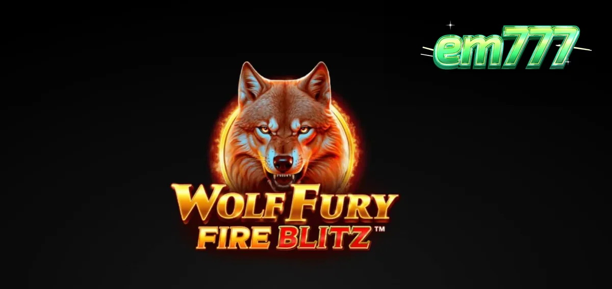Wolf Fury Fire Blitz slot gameplay screen